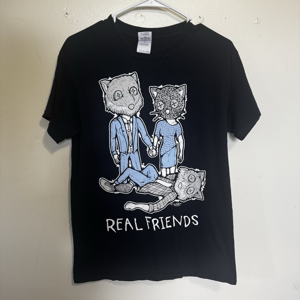 Real Friends 2016 Unisex Band Tee Size Small